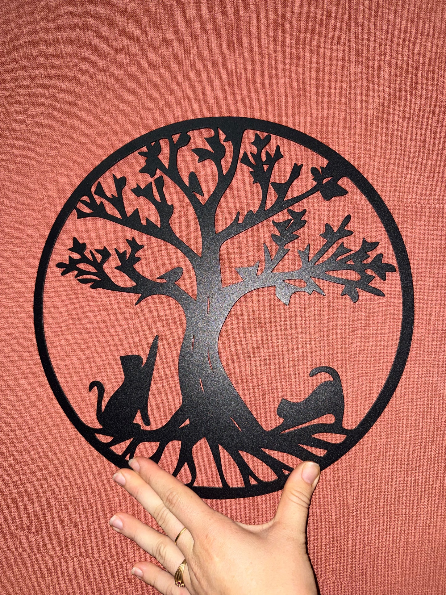 Déco mural metal arbre de vie