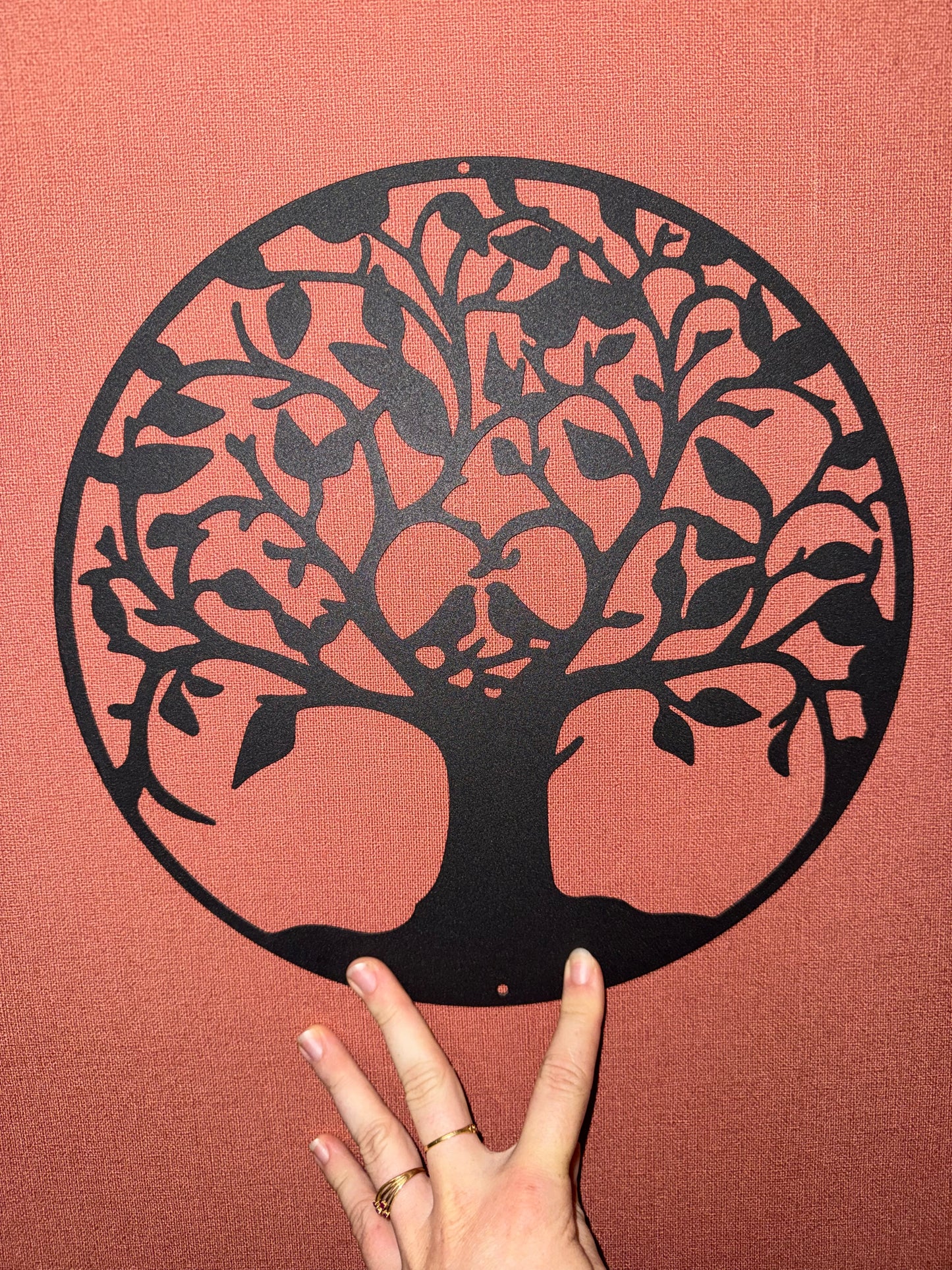 Déco mural metal arbre de vie