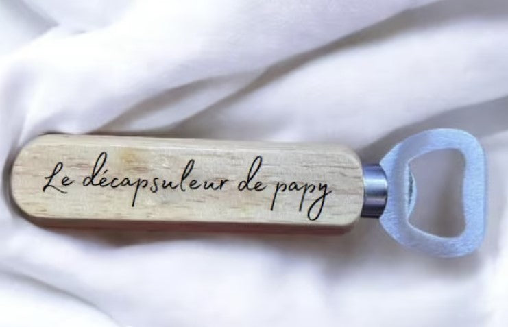 Décapsuleur personnalisé