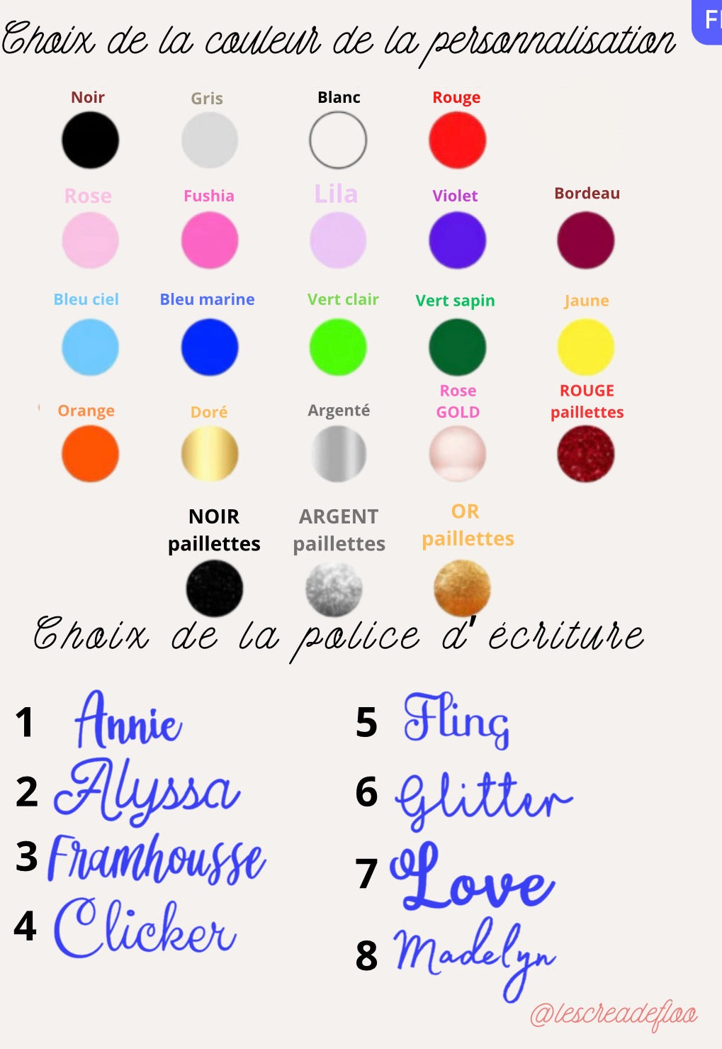 Calendrier de l’avent, Noël personnalisé