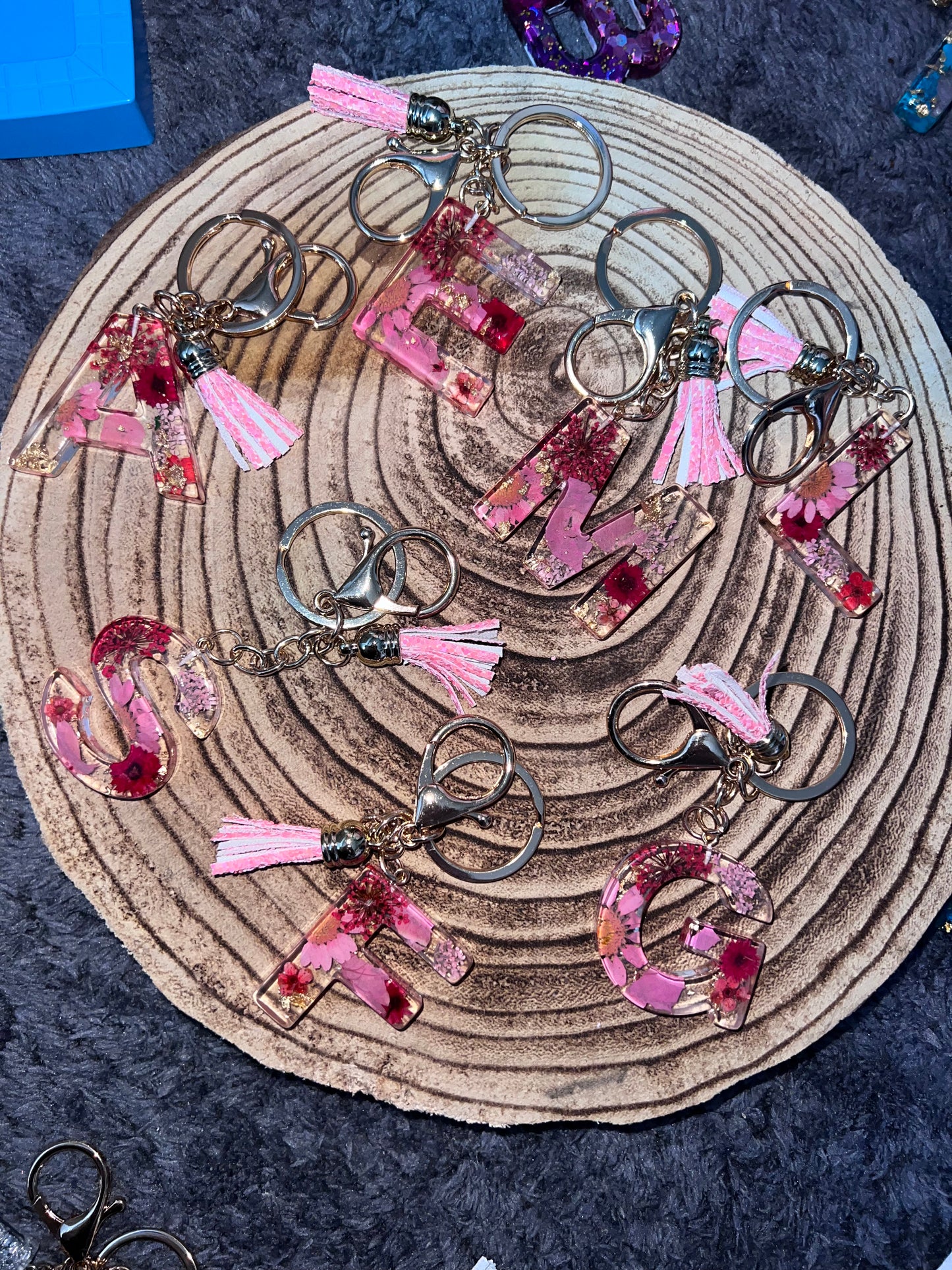 Porte clé résine epoxy