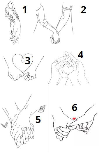 Cadre mariage sur plexisglass