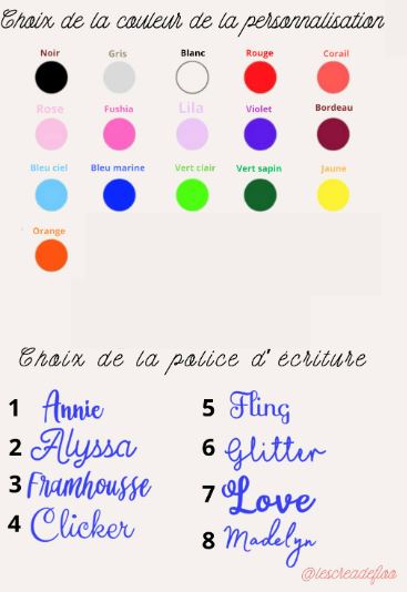 Serviette de toilette, gants personnalisé