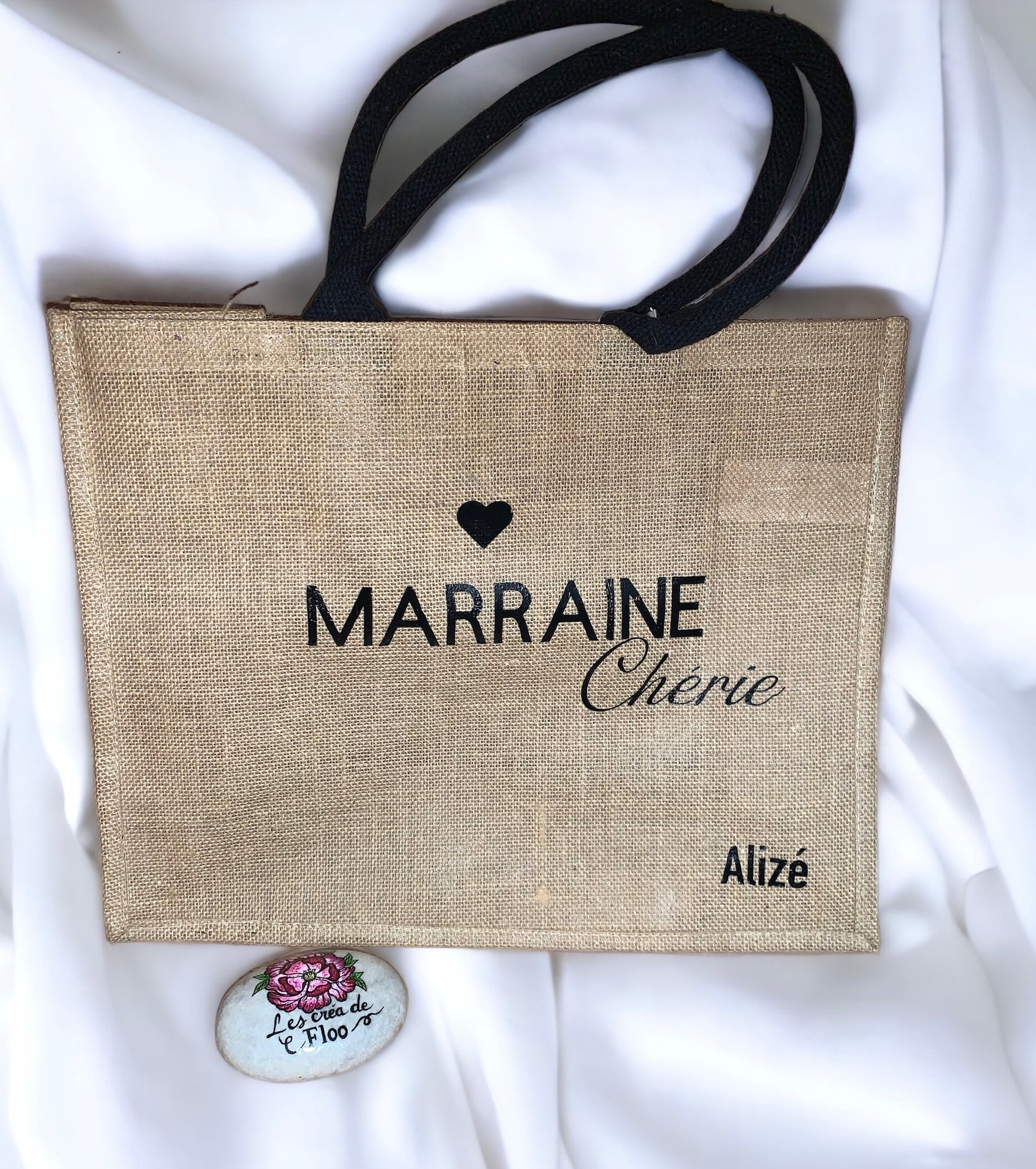 Sac en toile de jute marraine