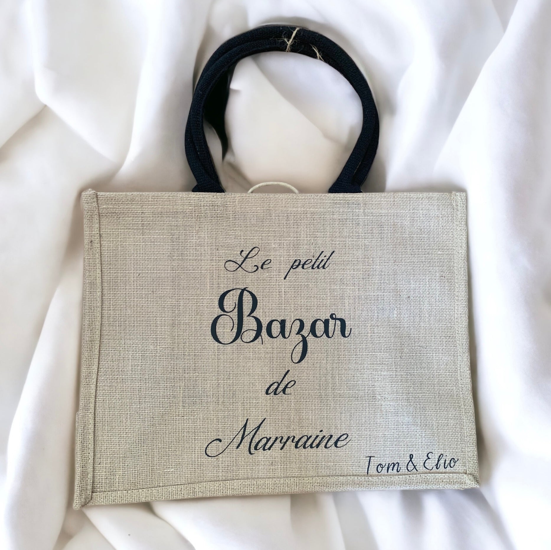 Sac en toile de jute marraine