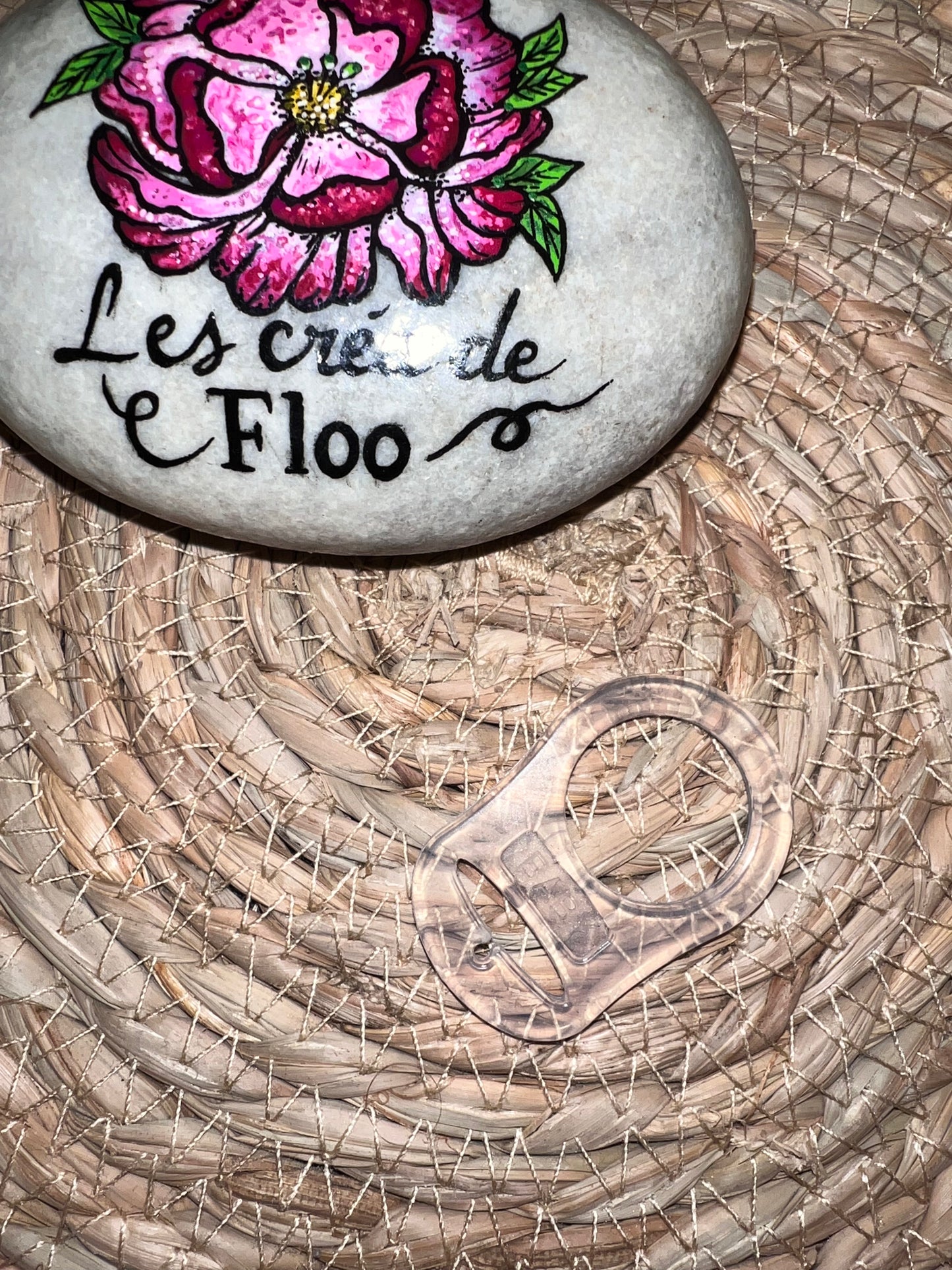 Attache tétine personnalisée koala