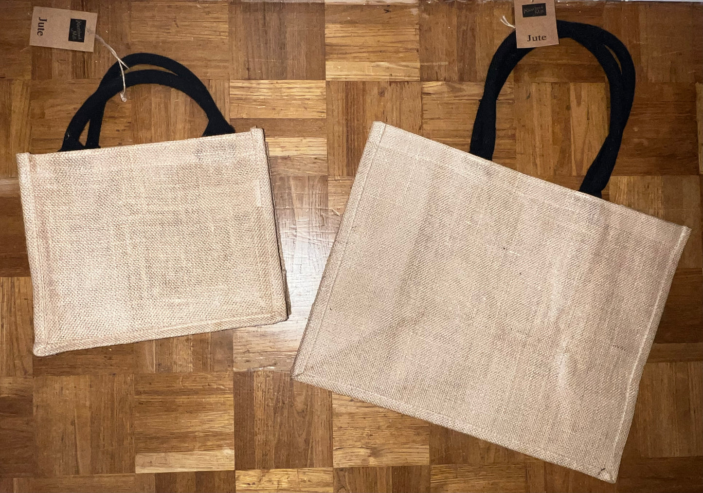 Sac en toile de jute maîtresse,ATSEM, nounou, crèche