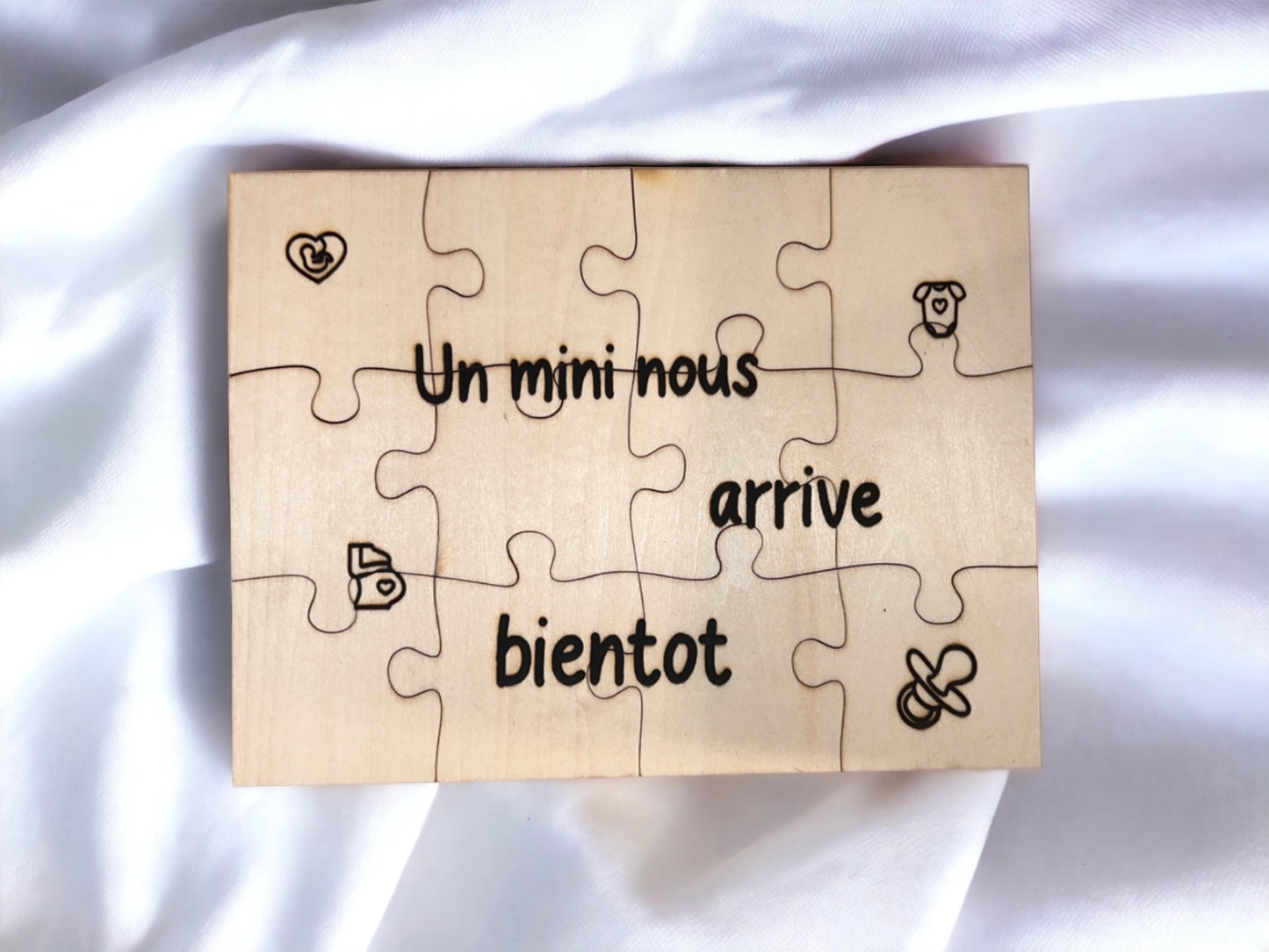 PUZZLE annonce GROSSESSE PAPY