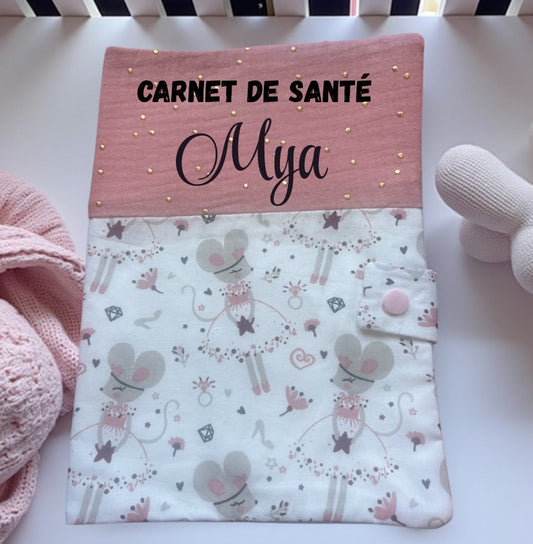 Protège carnet de santé personnalisé