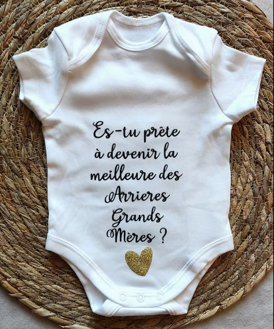 Body bébé annonce grossesse