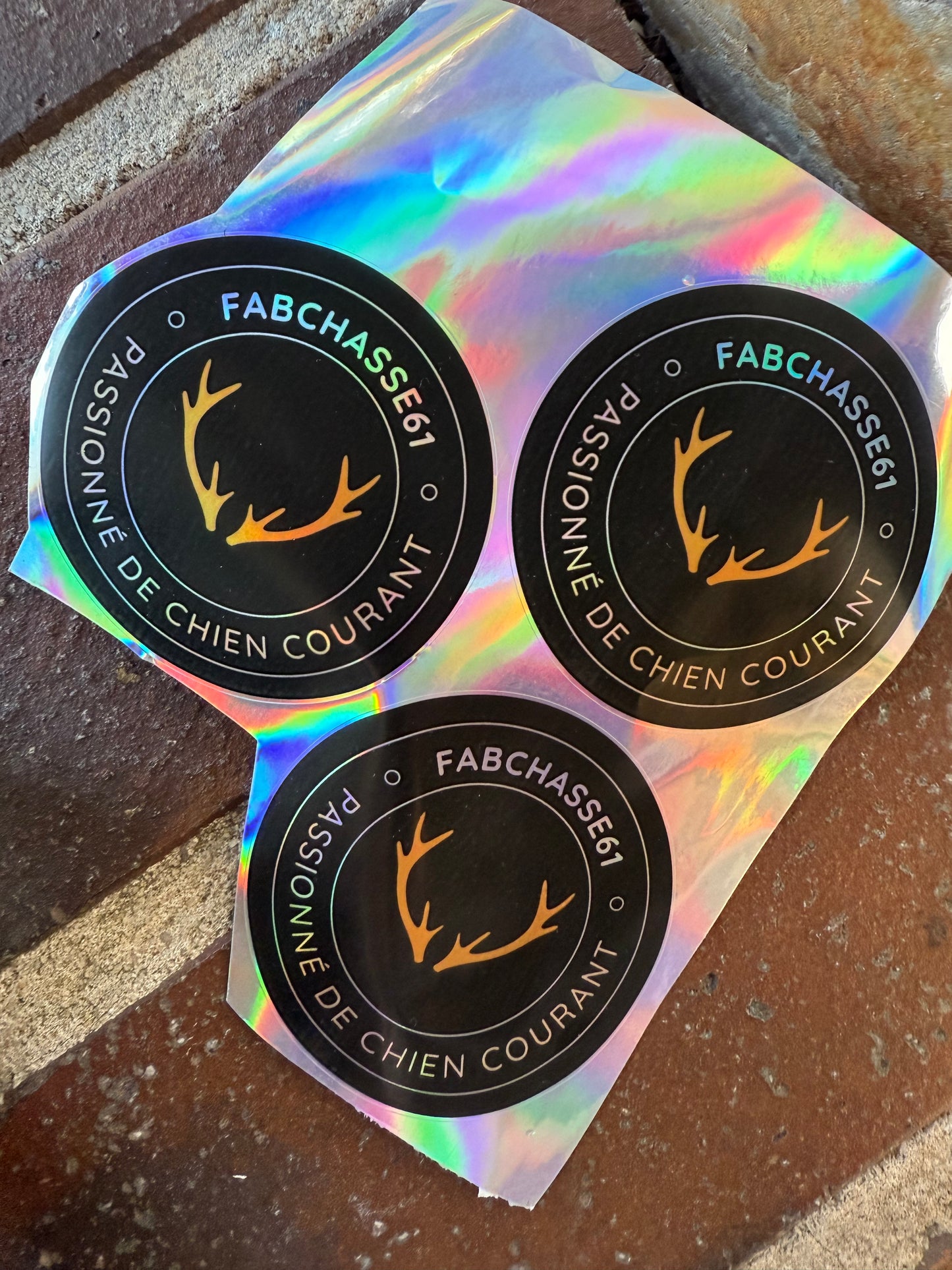 Autocollant FABCHASSE61