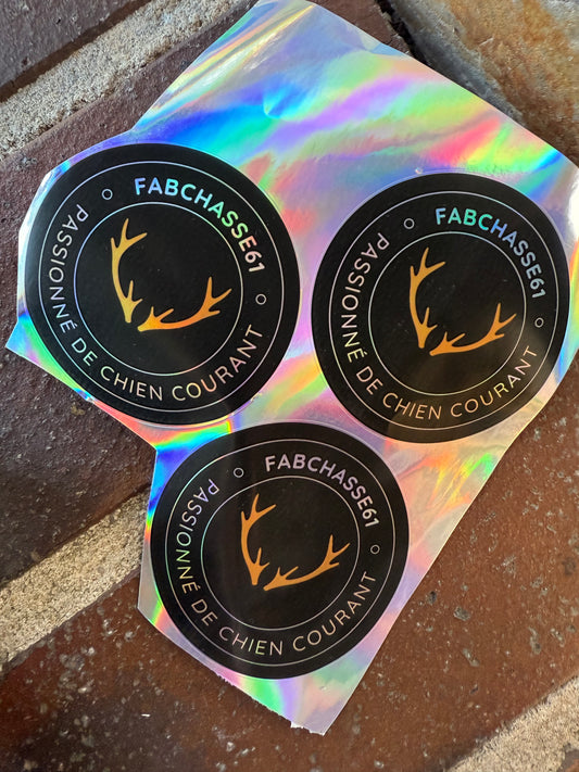 Autocollant FABCHASSE61