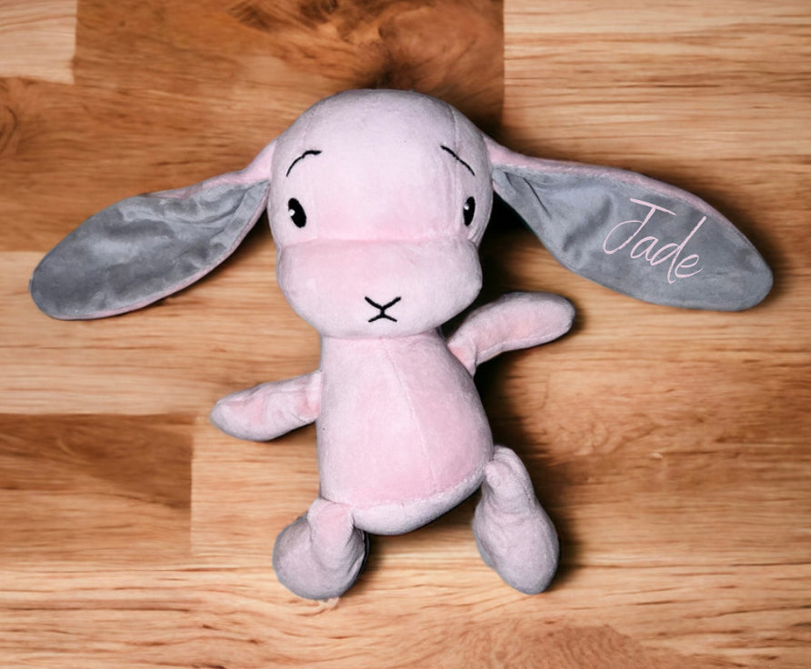 Peluche / Doudou lapin personnalisé