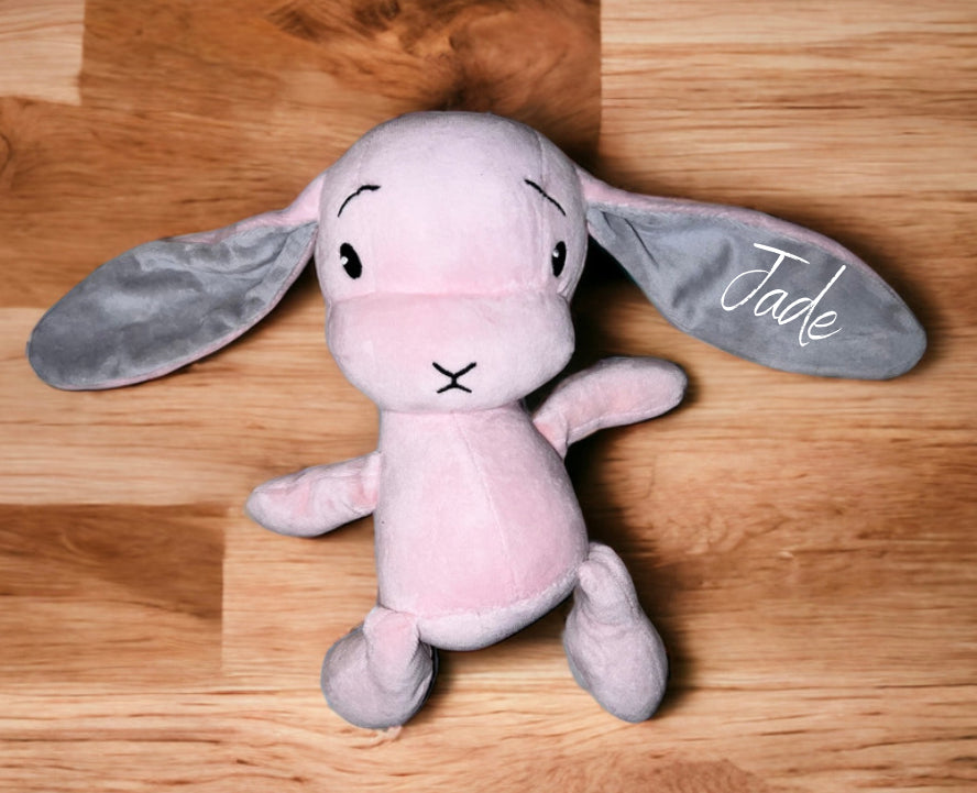 Peluche / Doudou lapin personnalisé