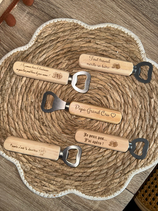 Décapsuleur personnalisé