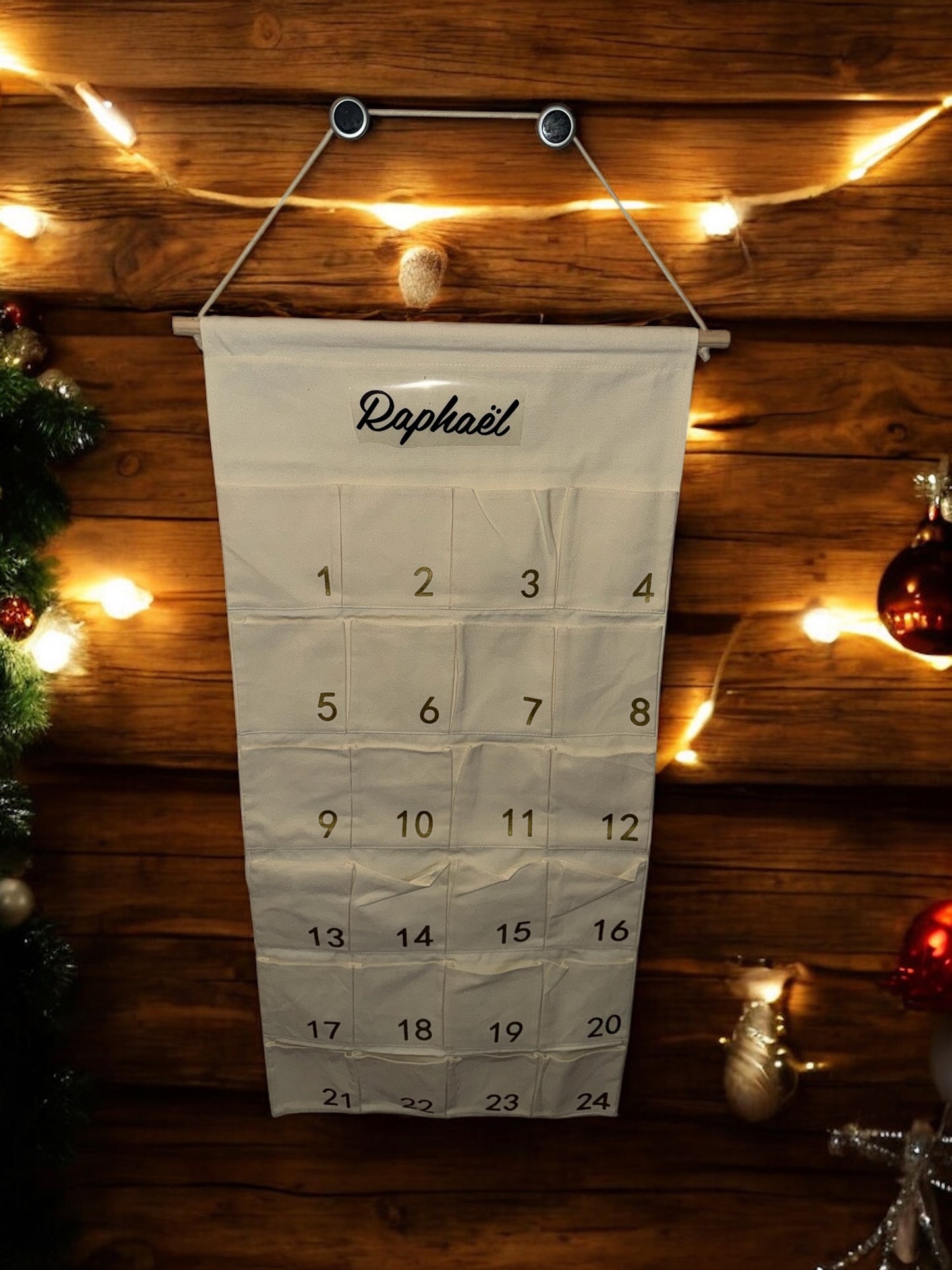 Calendrier de l’avent, Noël personnalisé