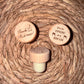 Bouchon de Bouteille de Vin Gravé / Amateur de vin / Cadeau personnalisé facile Mariage Anniversaire / Cadeau fêtes Papa Maman Papi Parrain Marraine