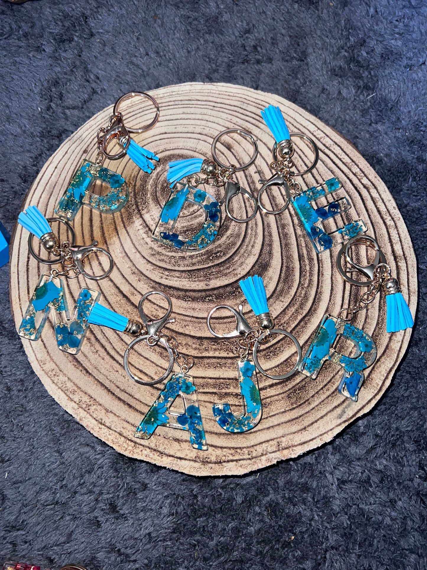 Porte clé résine epoxy