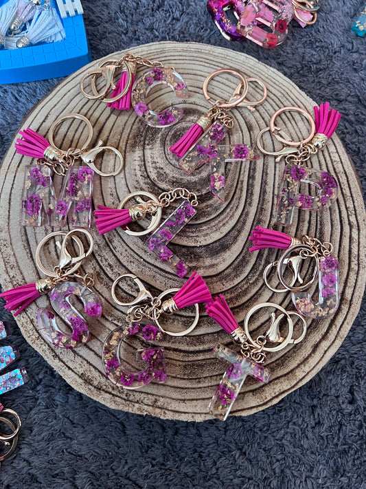 Porte clé résine epoxy