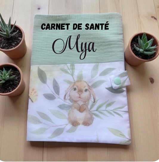 Protège carnet de santé personnalisé