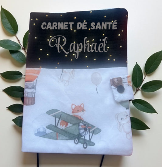Protège carnet de santé personnalisé
