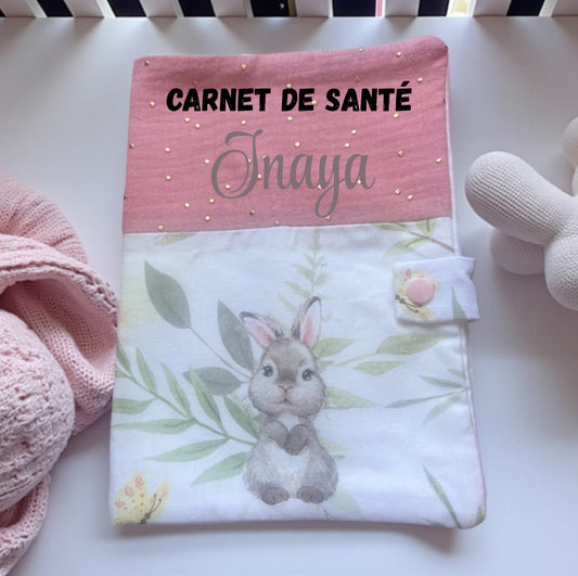 Protège carnet de santé personnalisé