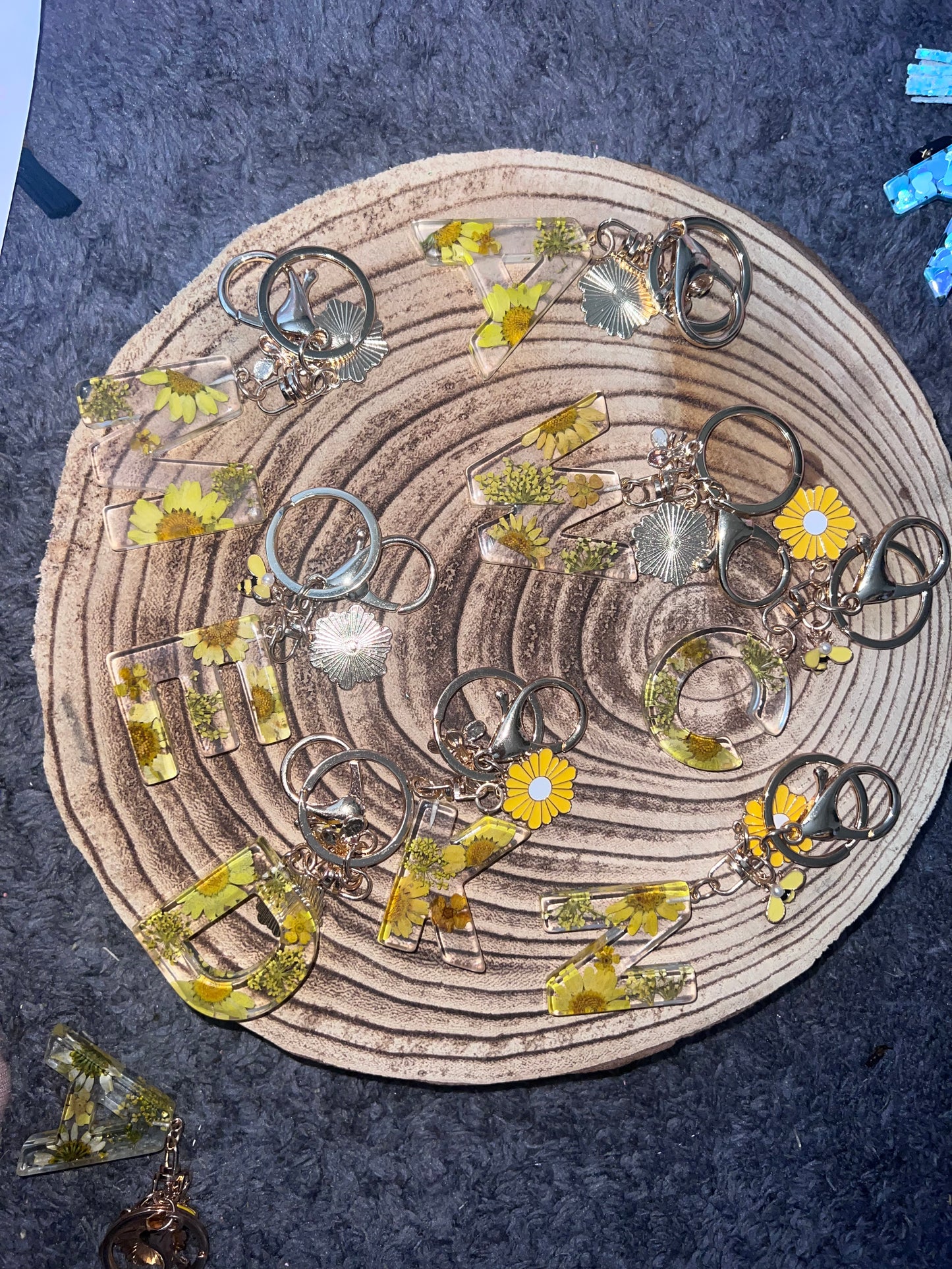 Porte clé résine epoxy