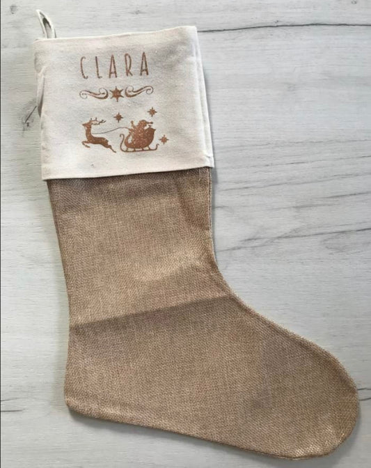 Chaussettes de noël personnalisées