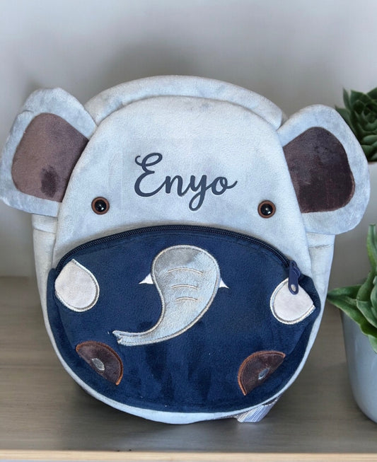 Sac à dos personnalisé éléphant