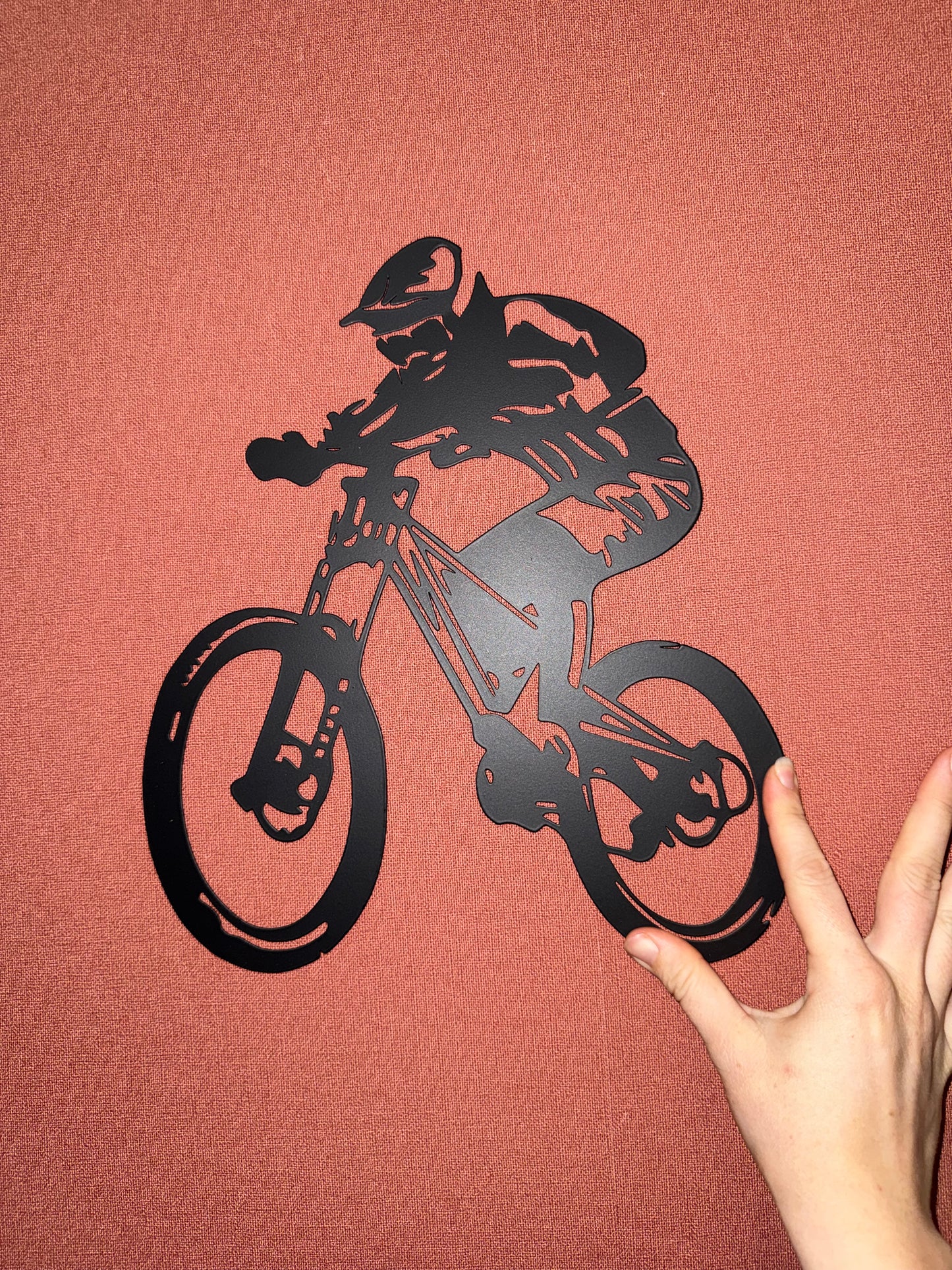 Support metal vélo BMX