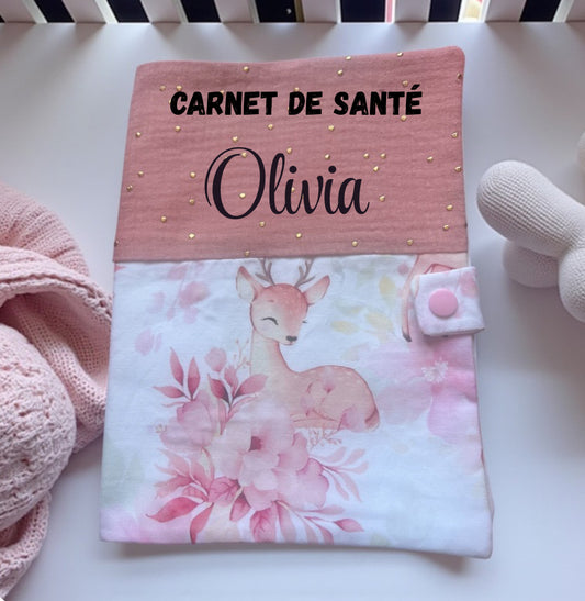 Protège carnet de santé personnalisé