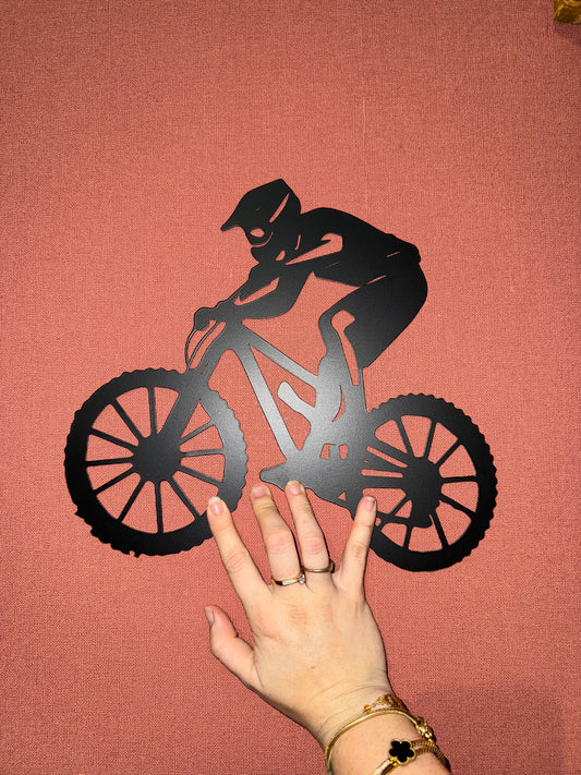 Support metal vélo BMX