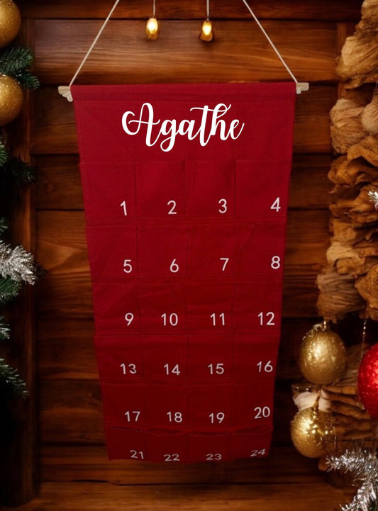 Calendrier de l’avent, Noël personnalisé