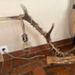 Lampe avec bois de cerf