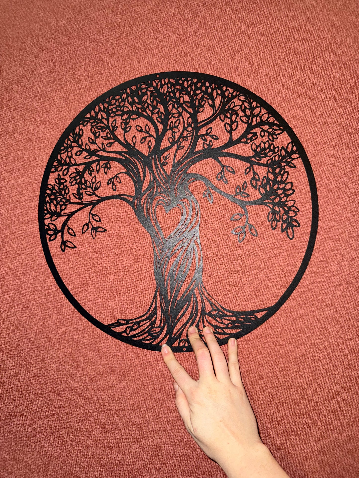 Déco mural metal arbre de vie