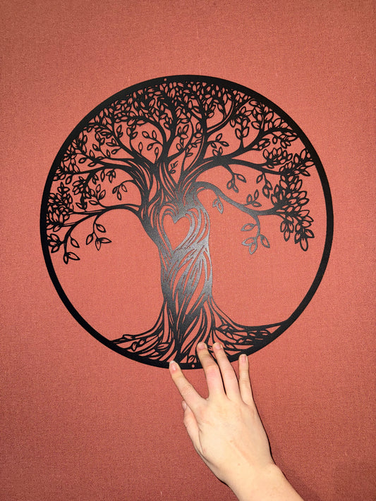 Déco mural metal arbre de vie