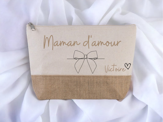 Trousse/pochette, idée cadeau mamie / maman