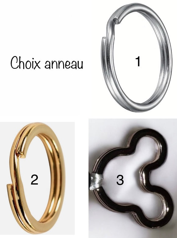 Porte clé personnalisé gravé