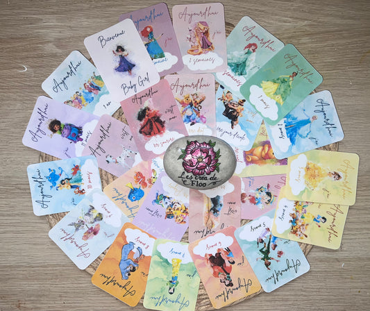 Cartes étapes Princesse