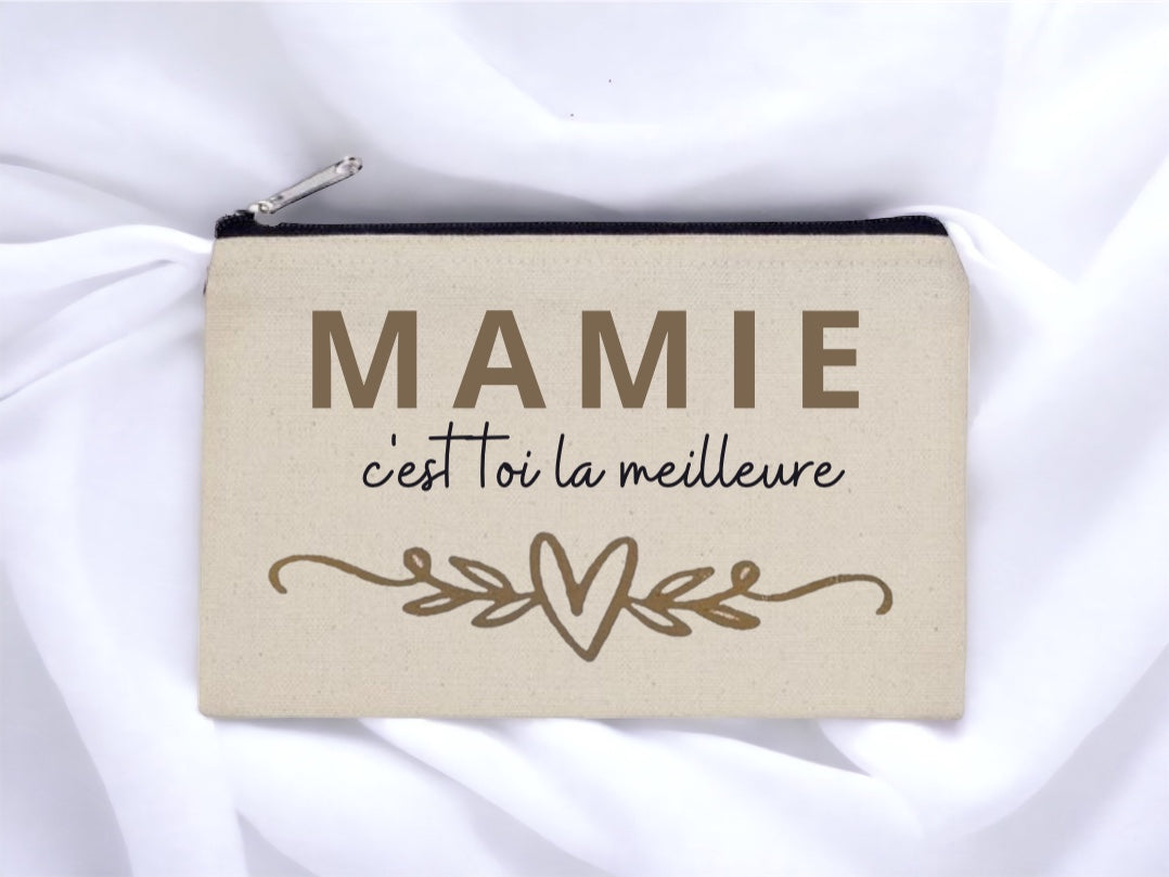 Trousse/pochette personnalisée