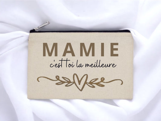 Trousse/pochette personnalisée