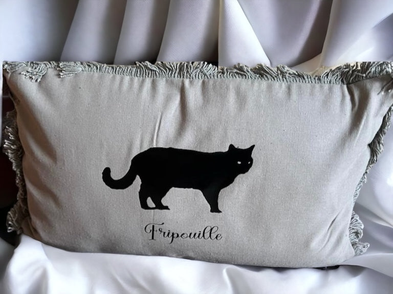 Coussin animal personnalisé